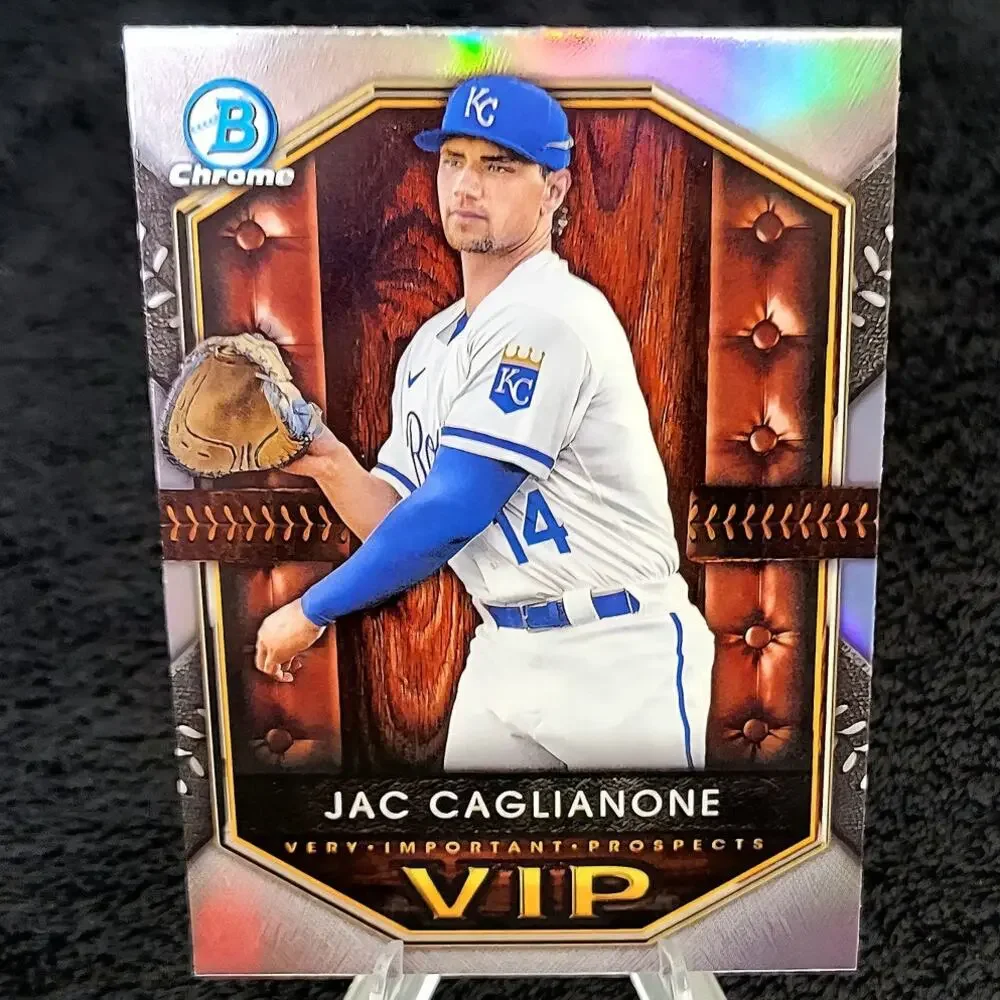 Jac Caglianone Bowman Chrome Mega Mojo RC Kansas City Royals Top Prospect